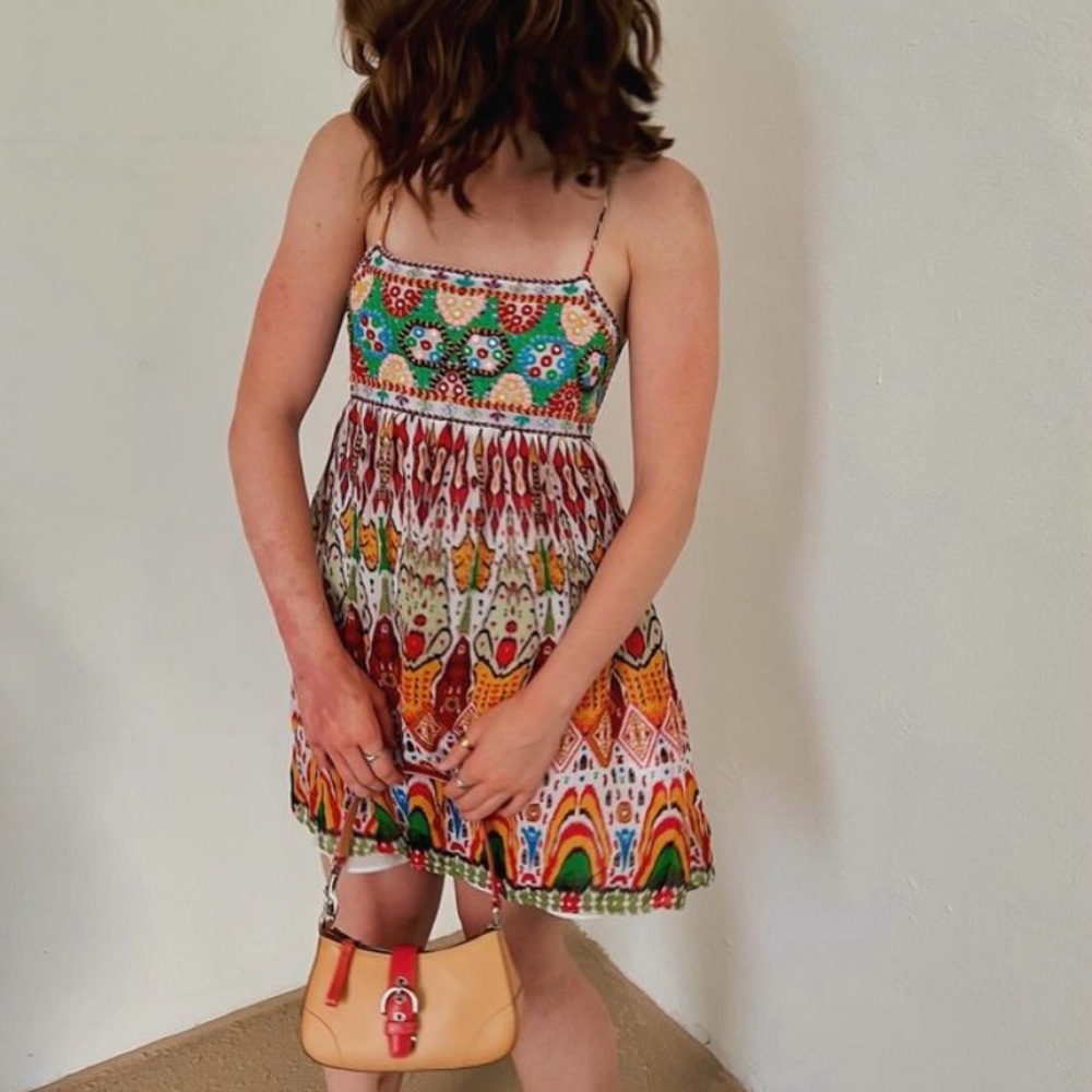 Zara Embroidered Sequin Dress